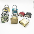 Useful 4 dial waterproof padlock combination